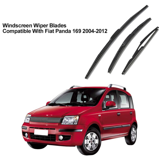Windshield Wiper Blade FrontRear Window Wiper Blade for Fiat for Panda 169 04-12