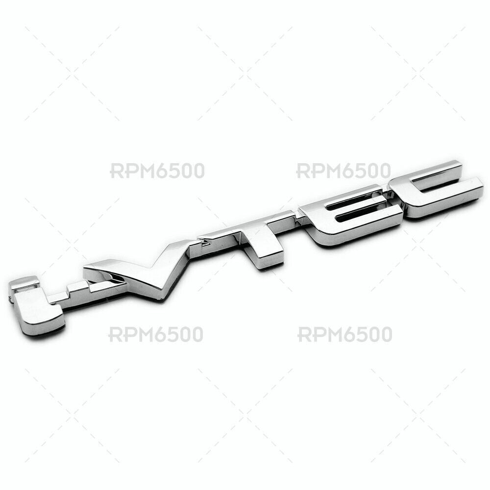 Applicable to for Honda i-VTEC VTEC logo badge JDM nameplate sport silver chrome-plated