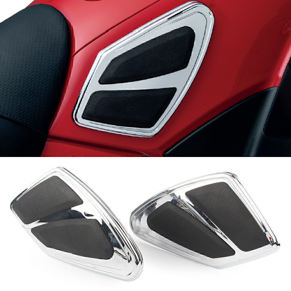 2pcs Fuel Tank Trims Knee Pads Fit for Honda Goldwing GL1800 F6B 2012-2017 2016 2015