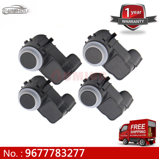 4-piece bumper PDC parking sensor set 9677783277 for Peugeot 3008 and 5008. new.