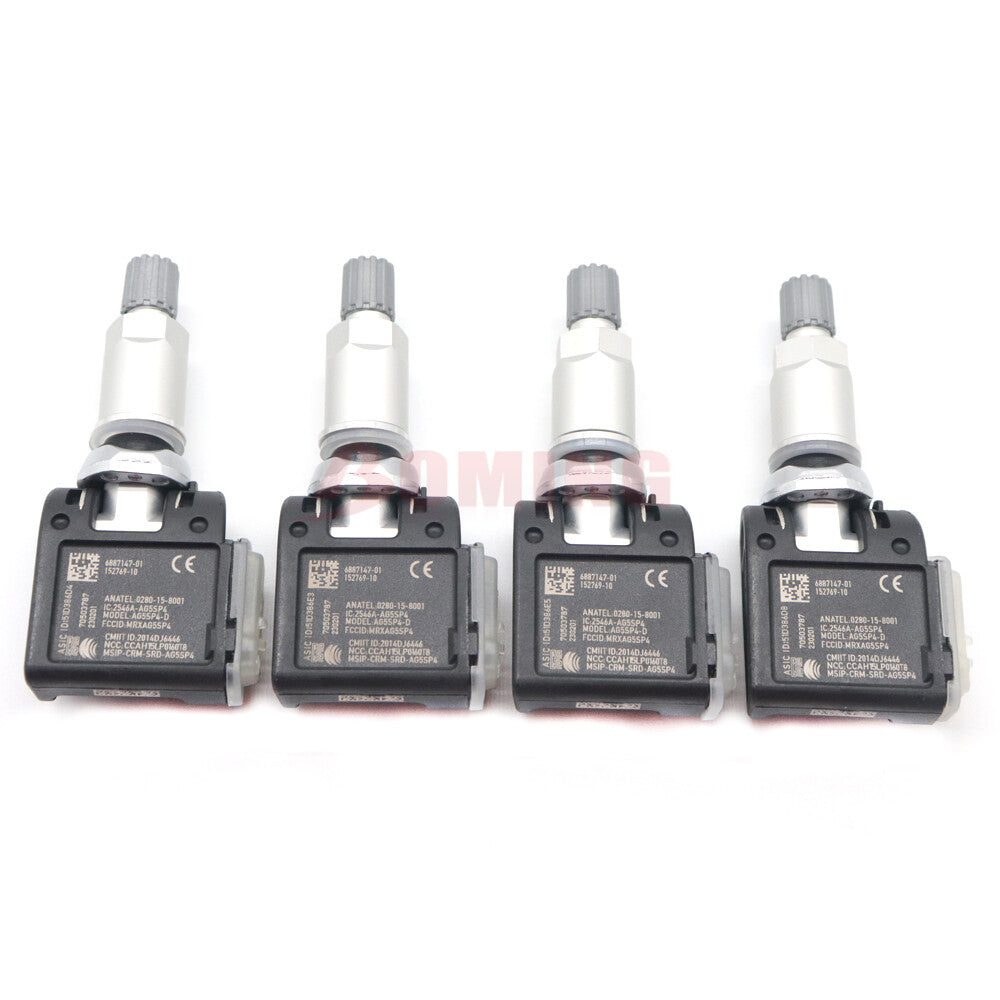 4PCS TPMS Tire Pressure Monitoring Sensors 36106887147 for BMW 5 6 7 X3 X4 X5