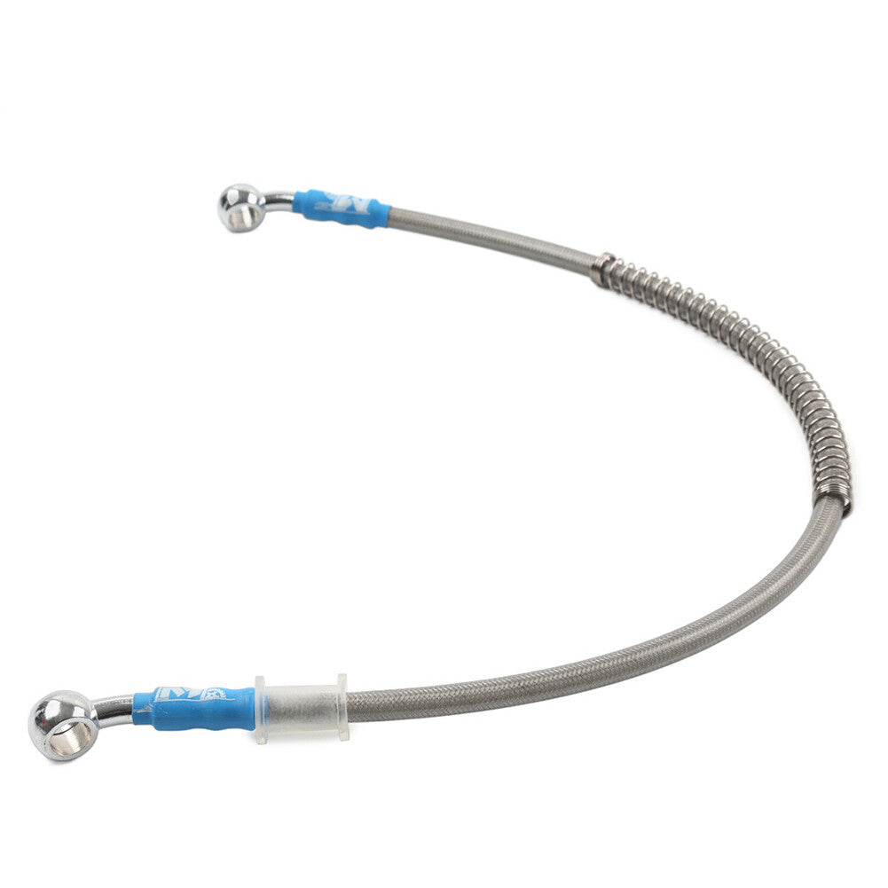 100cm DOT Motorcycle Motorbike Braided Steel Brake Clutch Oil Hose Line Pipe