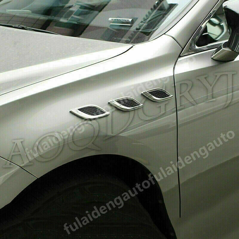 for Lexus IS RC GS NX for ES RX Auto Decorative Car Air Flow Vent Side Fender Grill