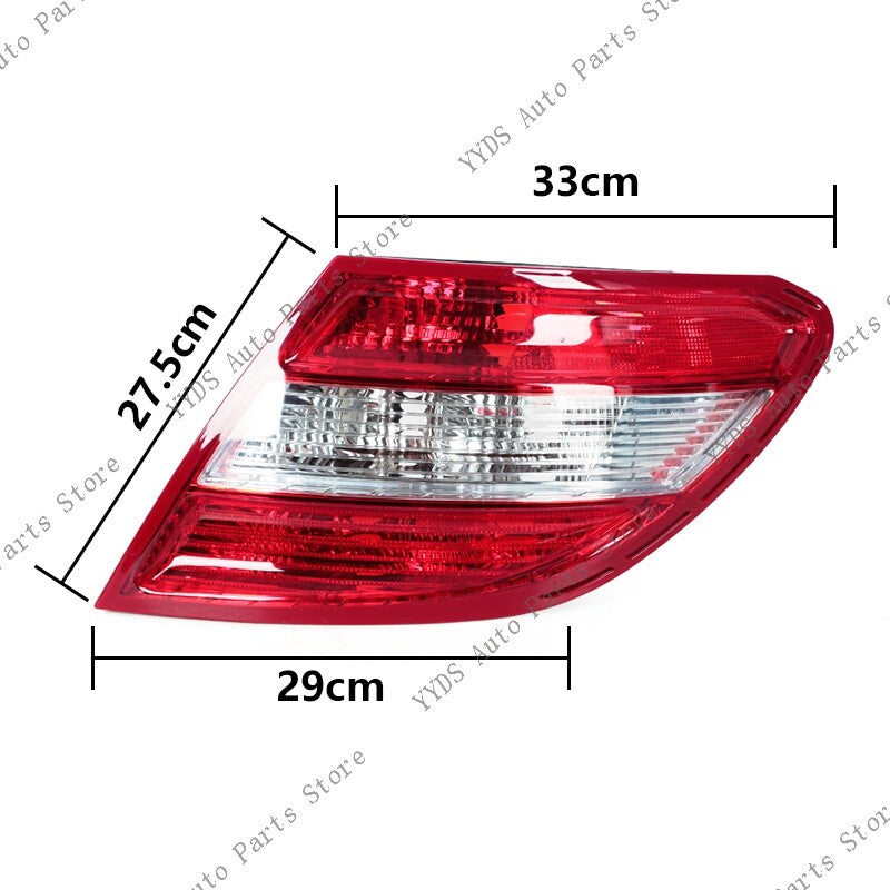 LHRH Rear Tail Light cover for Mercedes Benz W204 C280 C300 2007-2010 Stop Lamp