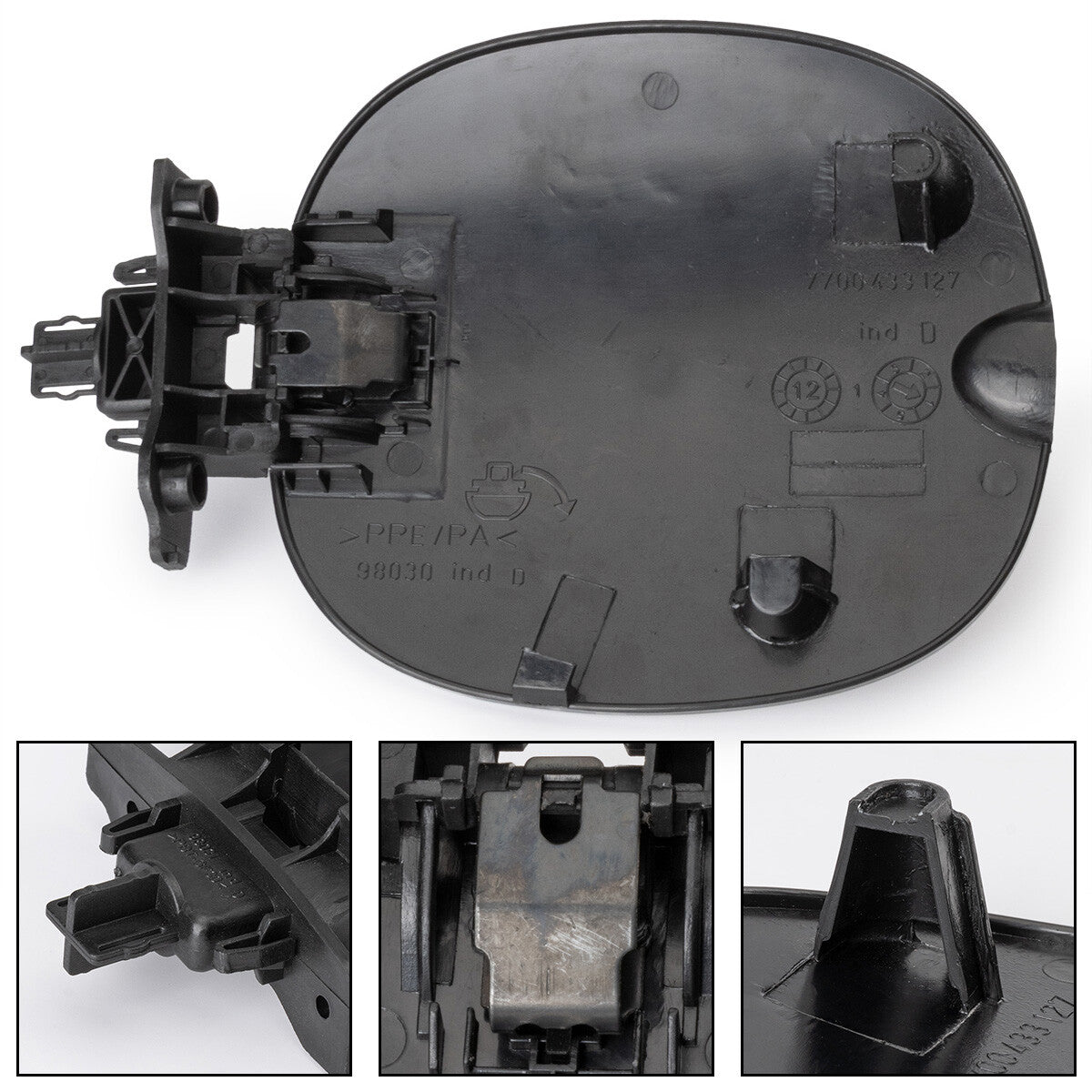 1-pack of new fuel filler cap protectors for Renault Clio symbol Thalia MK1 7700433127