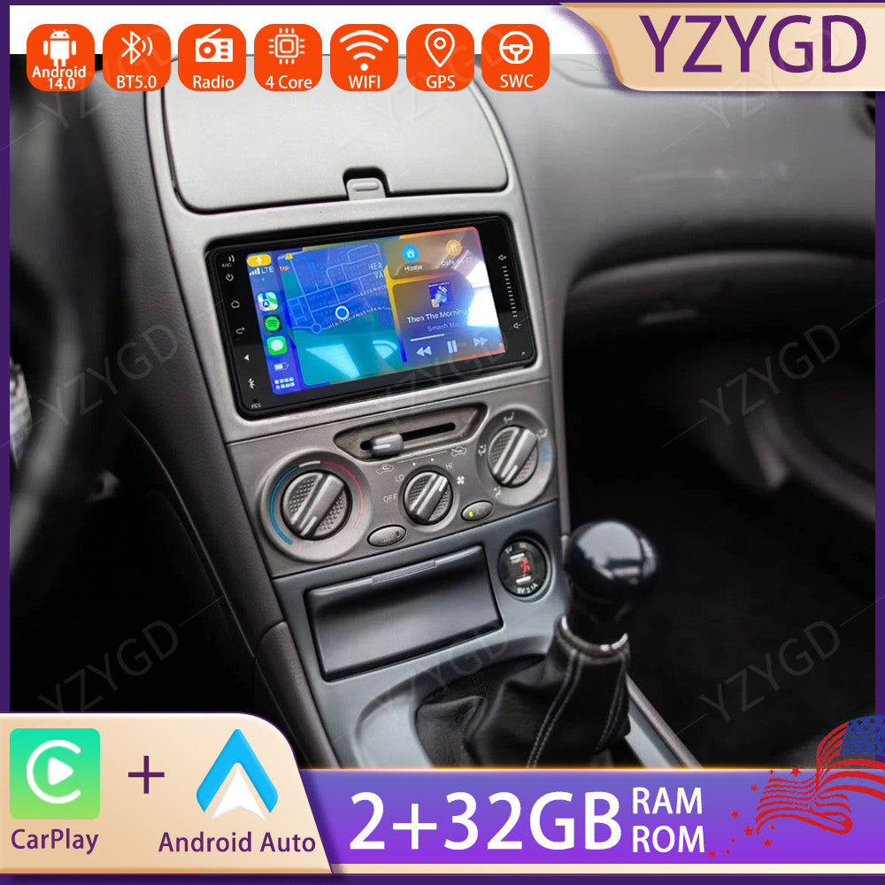 for Toyota Celica 2000-2005 Android 14 Carplay Car Radio Stereo Head Unit BT GPS