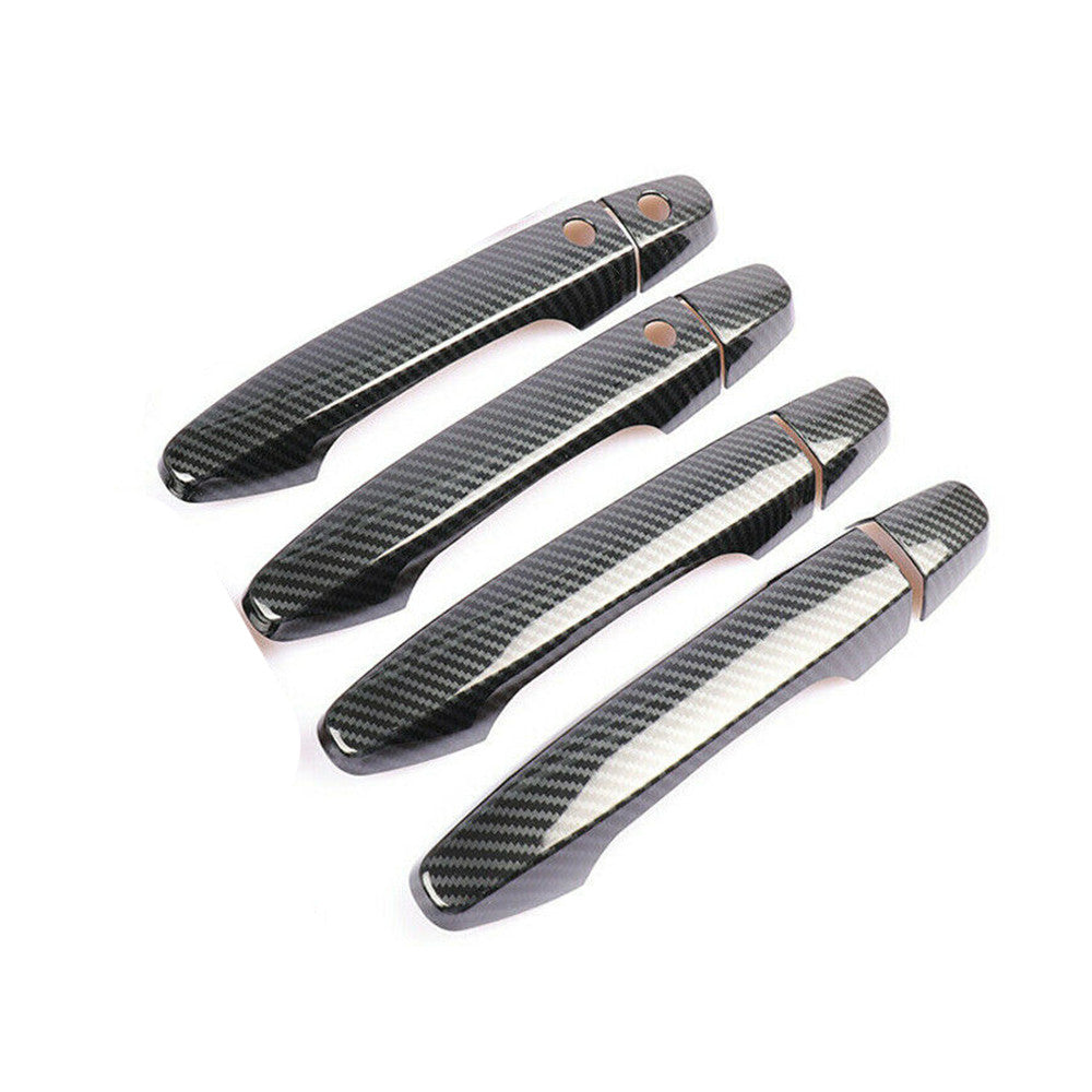 Carbon Fiber for Smart Door Handle Trims Covers for Honda CRV for Civic 2012-2016 8PCS