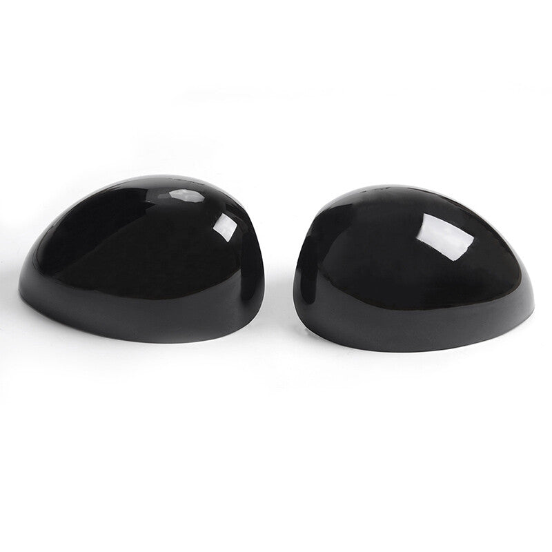 2-Pack 51162754913+51162754914 Glossy Black Mirror Protective Case for Mini Cooper