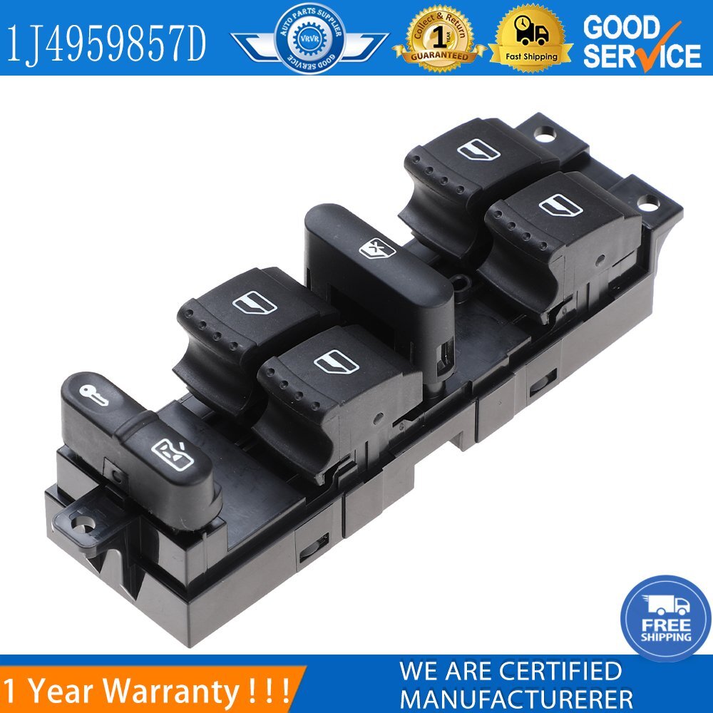 Driver's window control switch button is suitable for Volkswagen for Jetta , for Golf , for Passat , and B5.