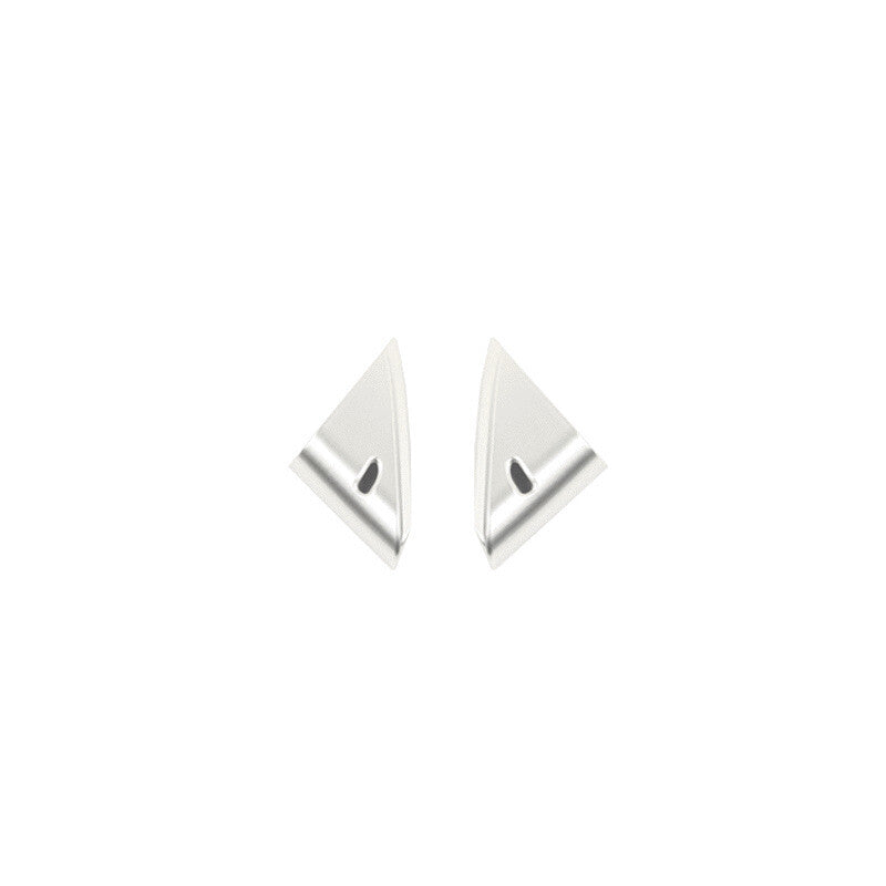 A Post Front Triangle Cover Trim for Nissan Altima Teana 2019-2022 Matte Silver