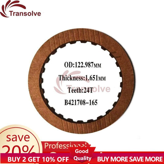 CD4E Auto Transmission Coast Clutch Friction Plate 421708-165 for Ford 1994-ON