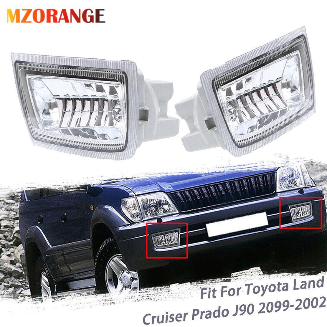 2¡Á F¨¹r for Toyota for Land Cruiser Prado FJ90 1998-2007 Nebelscheinwerfer Geh?use L+R