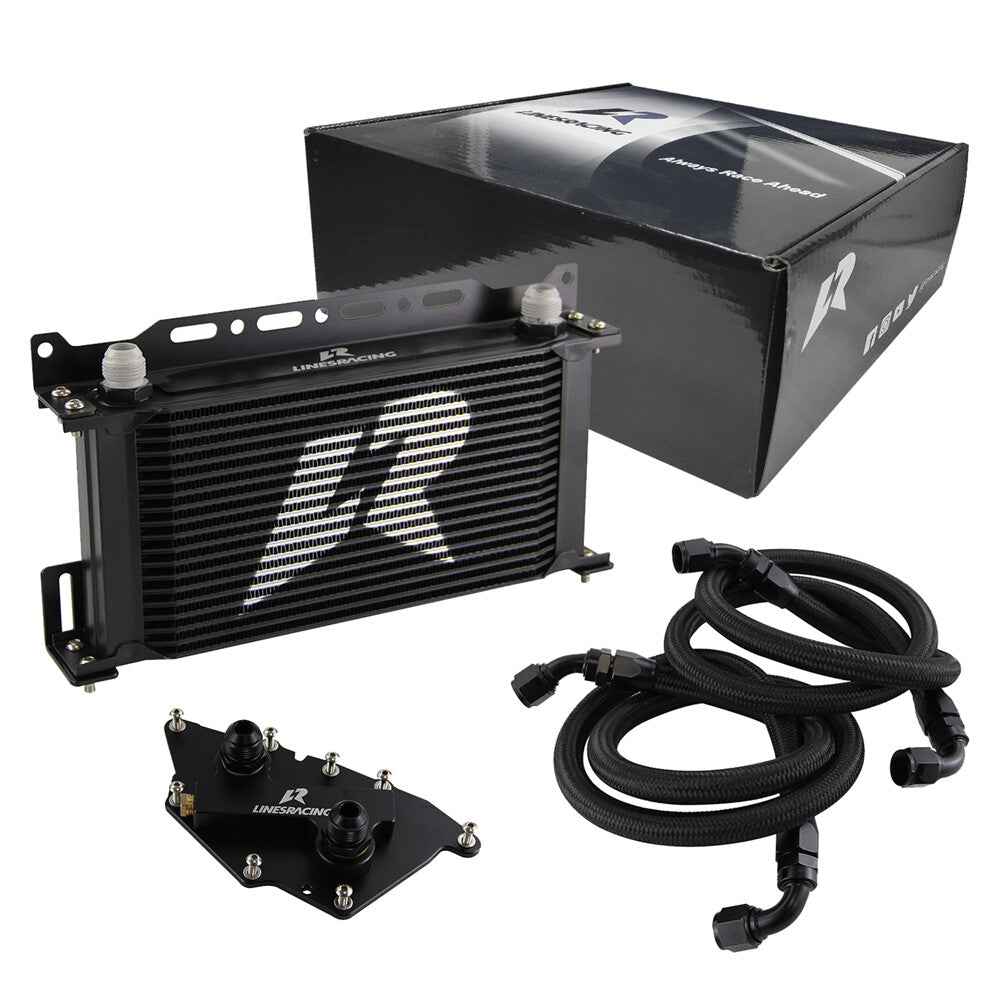 19 Row Oil Cooler Kit for BMW I8 X1 F20 F21 F45 F46 220i for Mini Cooper F54 F55 BK
