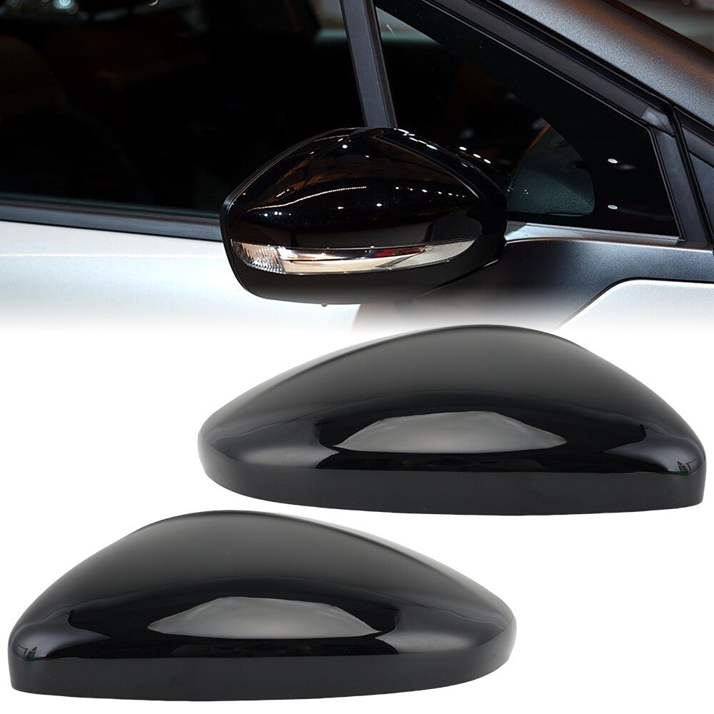 2¡Á for Peugeot 208 12-19 for Citro?n C3 17-23 Mirror Caps Exterior Mirror Housing L+R