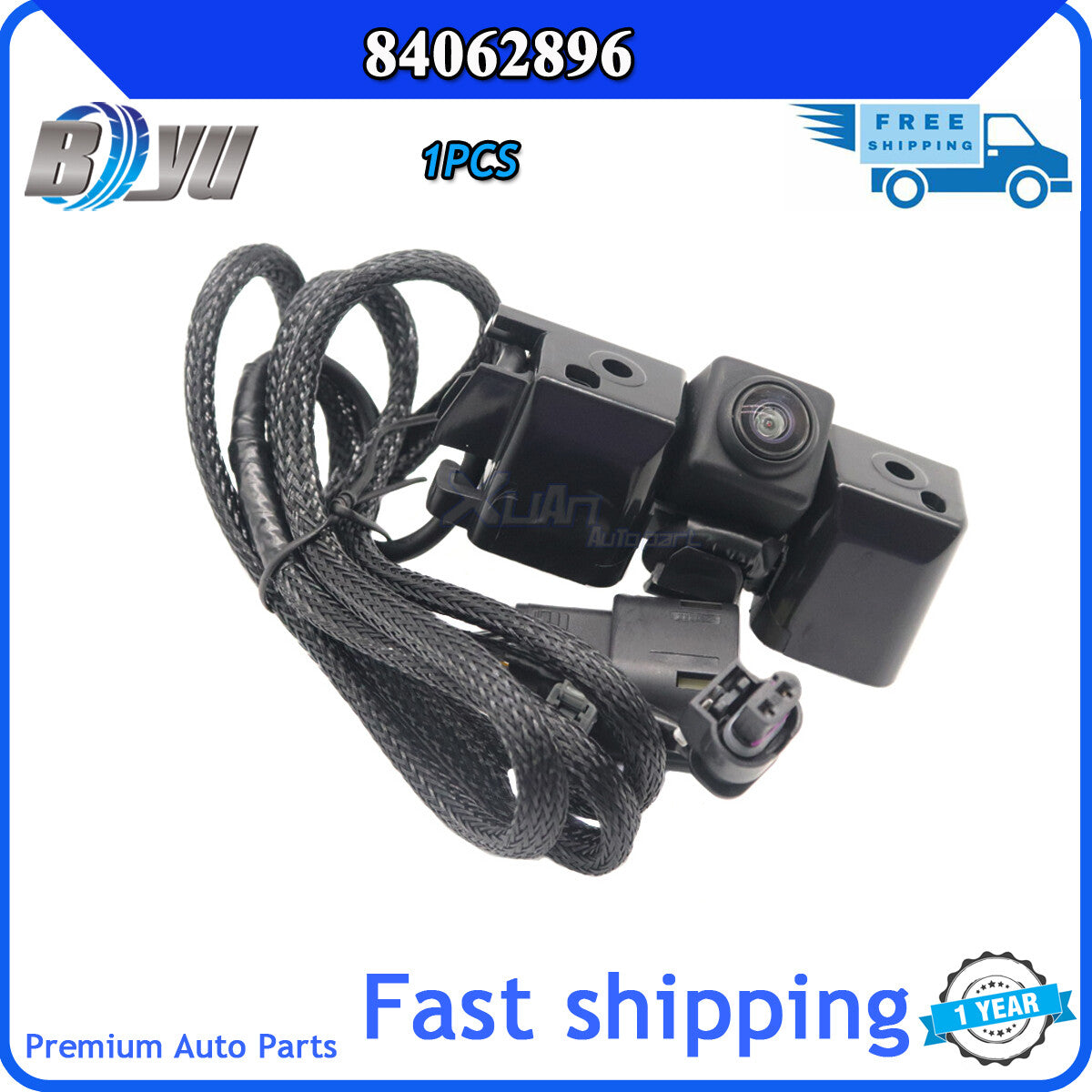 The new rearview assist parking camera 84062896 is compatible with the for Chevrolet Silverado for GMC for Sierra .