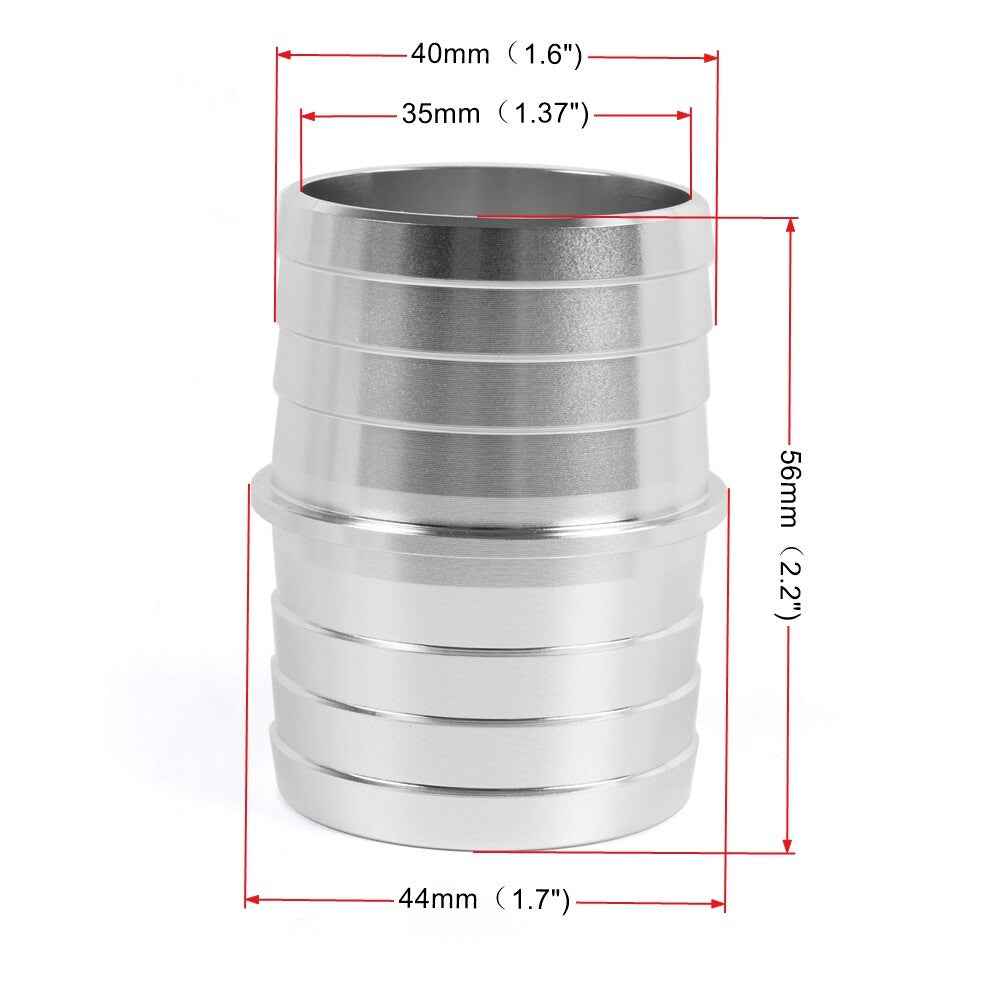 1-1/ 2 ID Hose Aluminum Steam Port Adapter Top Radiator Swap Coolant