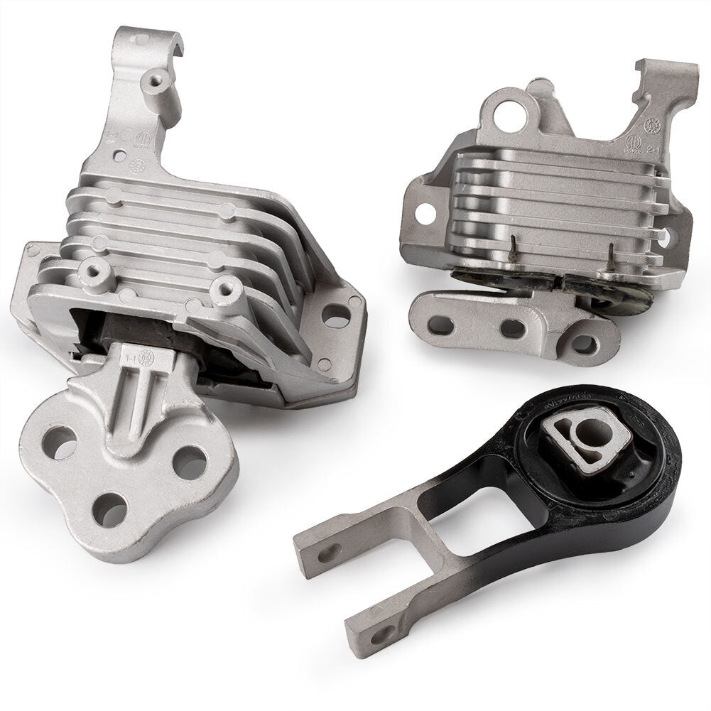for Jeep Cherokee for Chrysler 200 Engine Motor Transmission Mount Set 68192831AF