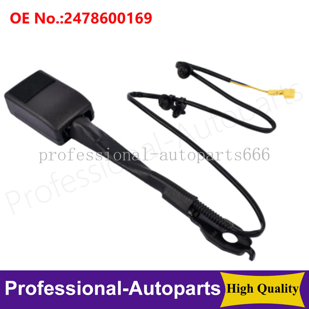 The front L/R seatbelt buckle is compatible with for Mercedes-Benz W176, A-Class, W246, B-Class, X156, and GLA.