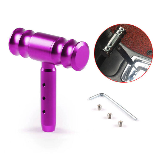 Car Shift Knob Aircraft Joystick Transmission Racing Gear Shiftter Purple