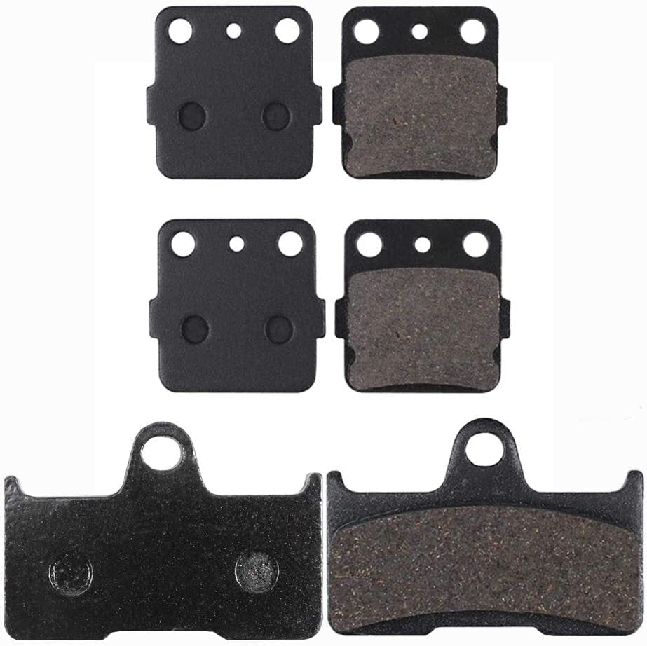 Brake Pads Front Rear for Yamaha YFM 660 Grizzly 660 4x4 YFM660FAHW YFM660FG