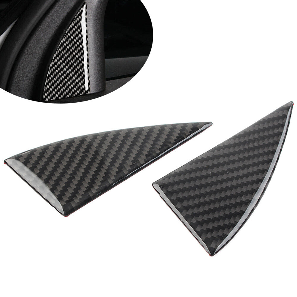 2 Pcs A Pillar Front Triangle Cover Trim for Chevrolet Equinox 2018-2021