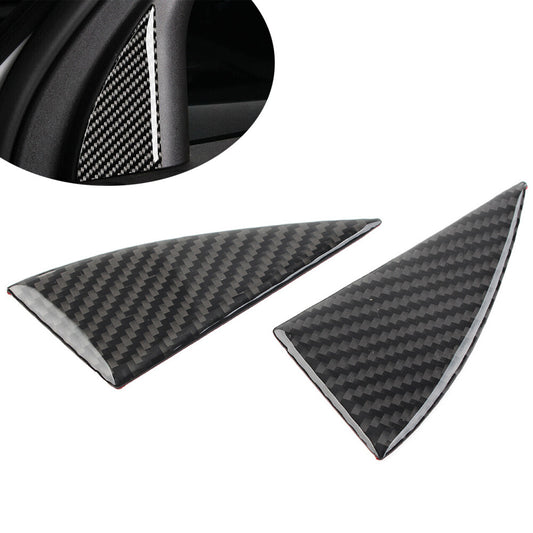2 Pcs A Pillar Front Triangle Cover Trim for Chevrolet Equinox 2018-2021