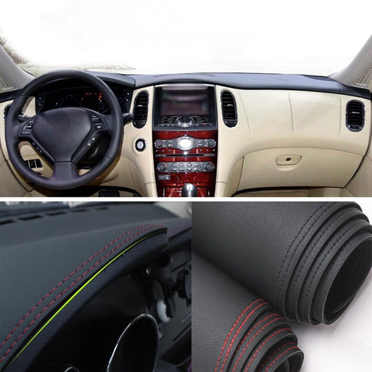 1X PU leather Dashboard Mat Non-slip DashMat Sun Shade for Infiniti QX50 2016-18