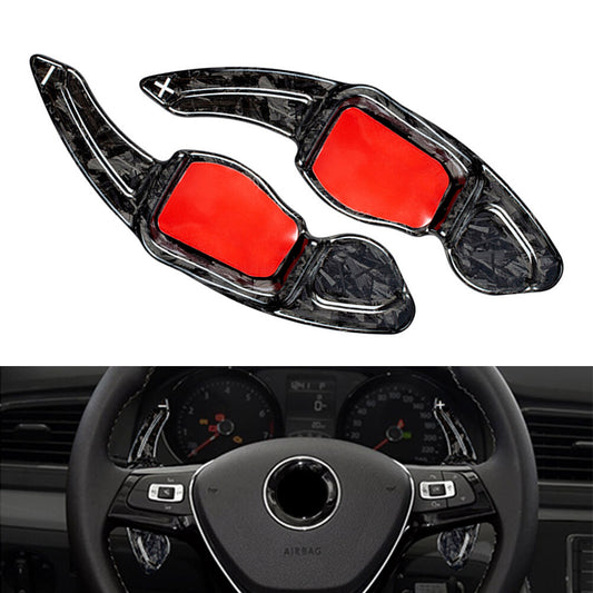 Geschmiedete Kohlefaser Lenkrad Schaltwippenverl?ngerung F¨¹r for VW MK5 MK6 for Golf