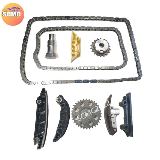 10Pcs Engine Timing Chain Kit for Audi Q7 for VW for Passat CC Touareg Phaeton V6 3.6L