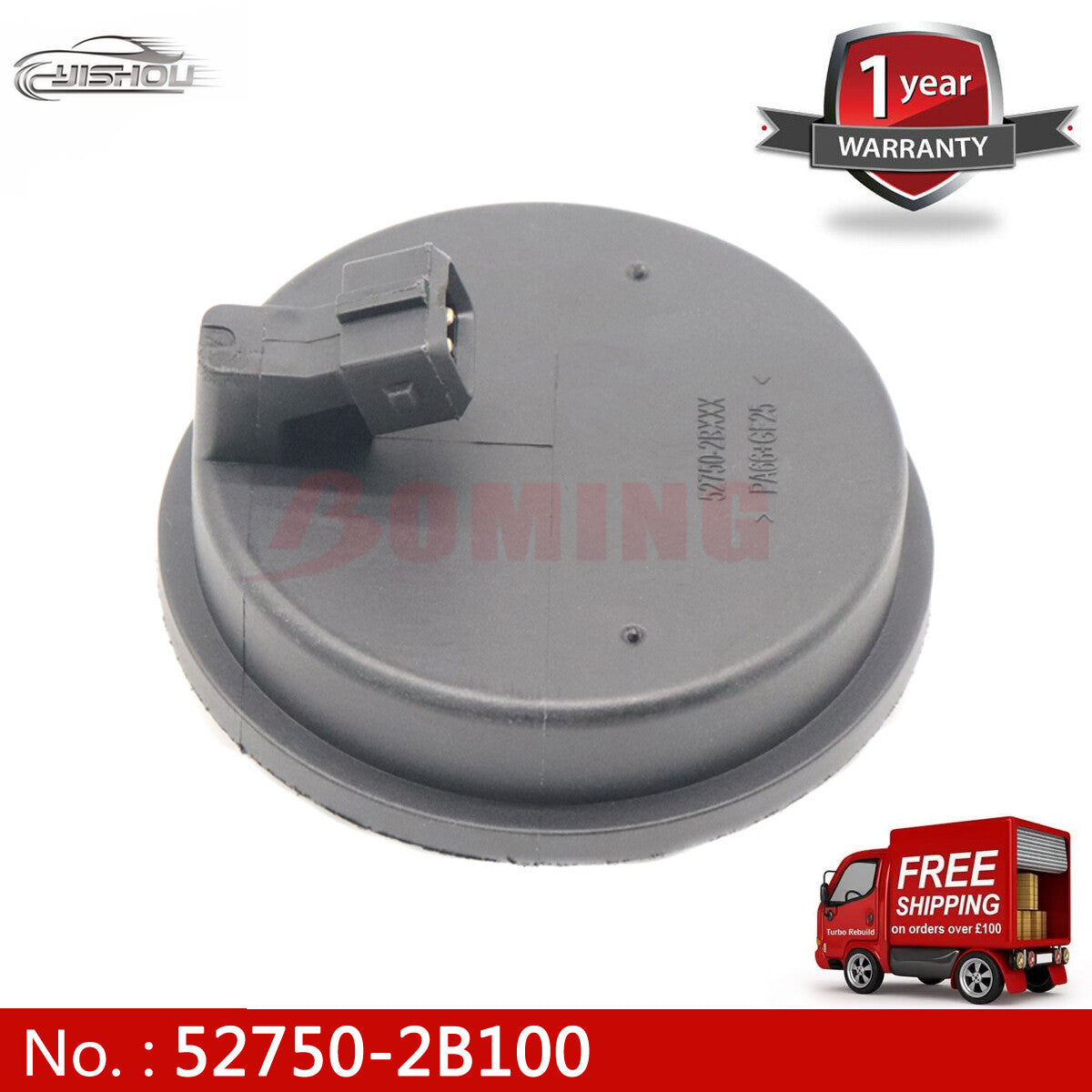 New ABS speed sensor 52750-2B100 for Hyundai Santa Fe rear wheel hub bearings.