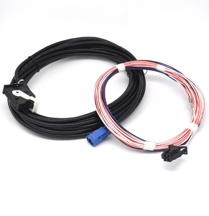 Reverse set CAMERA WIRING HARNESS CABLE for VW for SEAT for GOLF Mk6 TOURAN LEON POLO