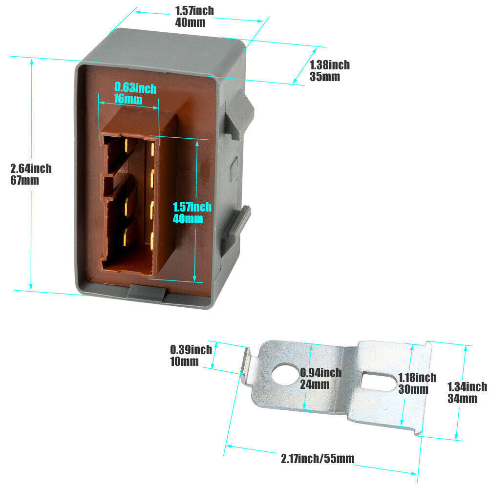 1x Fuel Pump Main Relay For 1997 1998 1999 2000 2001 for Honda CR-V 39400-SM4.SR3