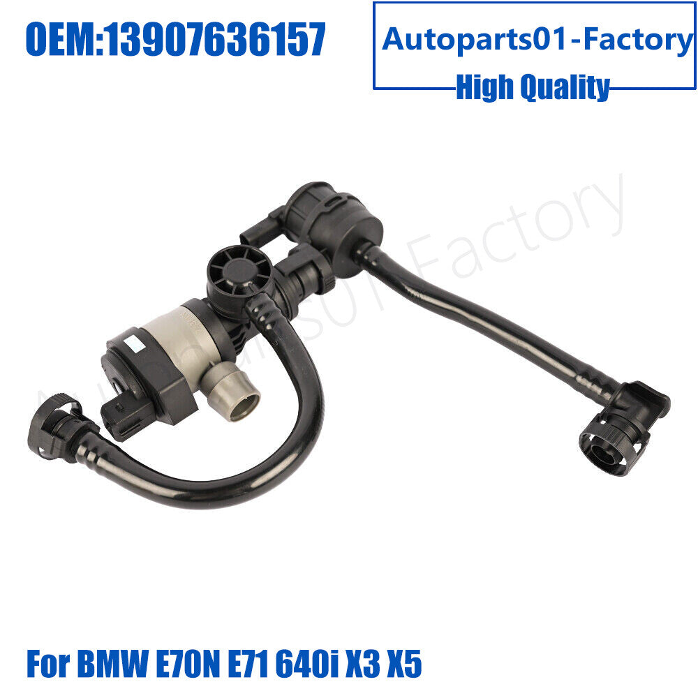 13907636157 Fuel Tank Ventilation Valve With Pipe for BMW E70N E71 640i X3 X5