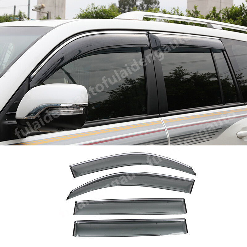 for TOYOTA for Land Cruiser 2016-2021 3D DOOR WINDOW VISOR SHADE/VENT SUN/RAIN GUARD