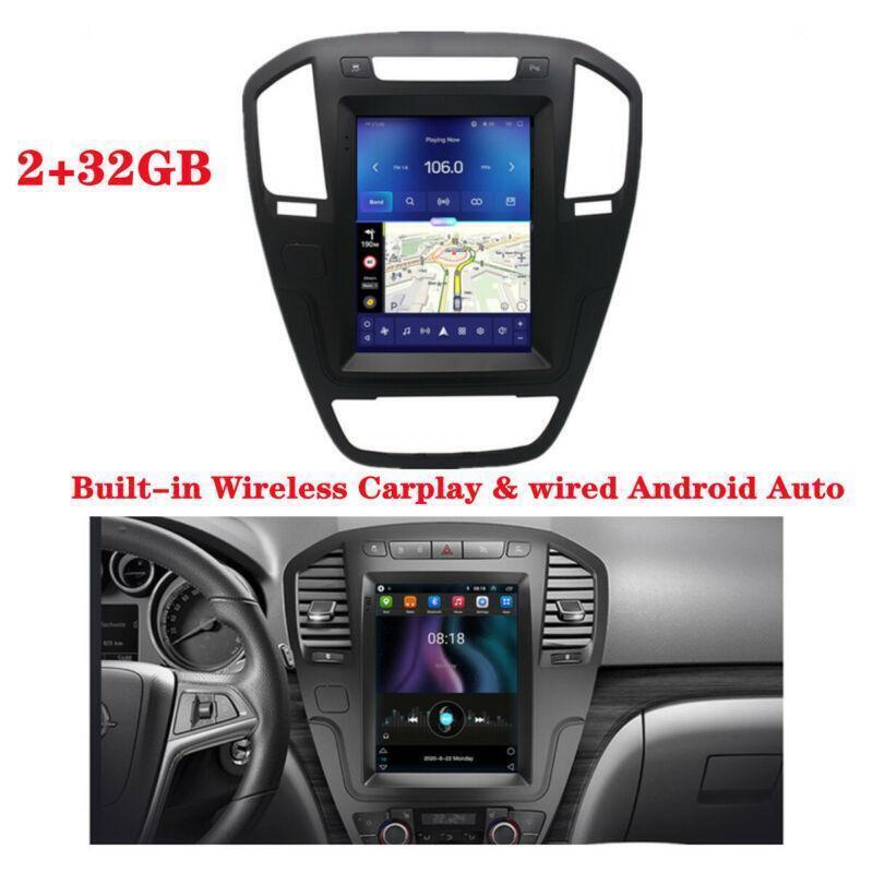 2+32GB w/ Carplay 9.7 Android 10.1 Radio Stereo GPS Nav For 2009-13 for Buick Regal