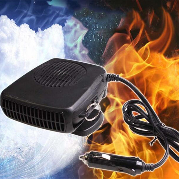 Car Heating Fan Windscreen Defroster Dashboard Cigarette Socket Driving Demister