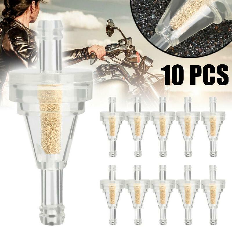 10-piece for mini motorcycle engine, 1/4-inch straight exhaust, carbohydrate fuel gas filter, 6mm universal