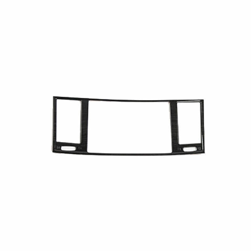 Middle Air Outlet Vent Cover Trim for Nissan Armada Y62 2017-20 Black Wood Grain