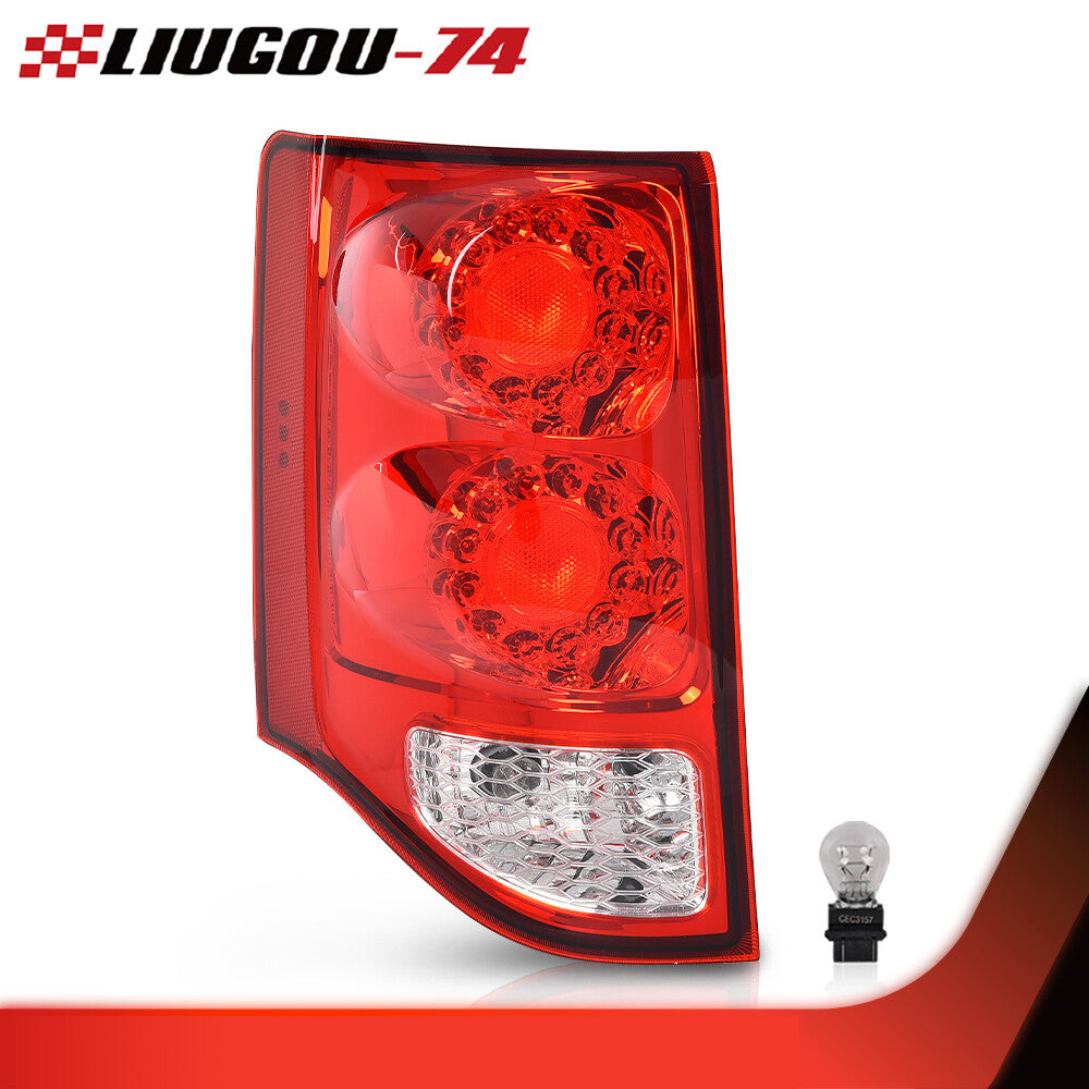 Taillights: Left drive side LED taillights suitable for 2011-2019 for Dodge Grand Caravans.