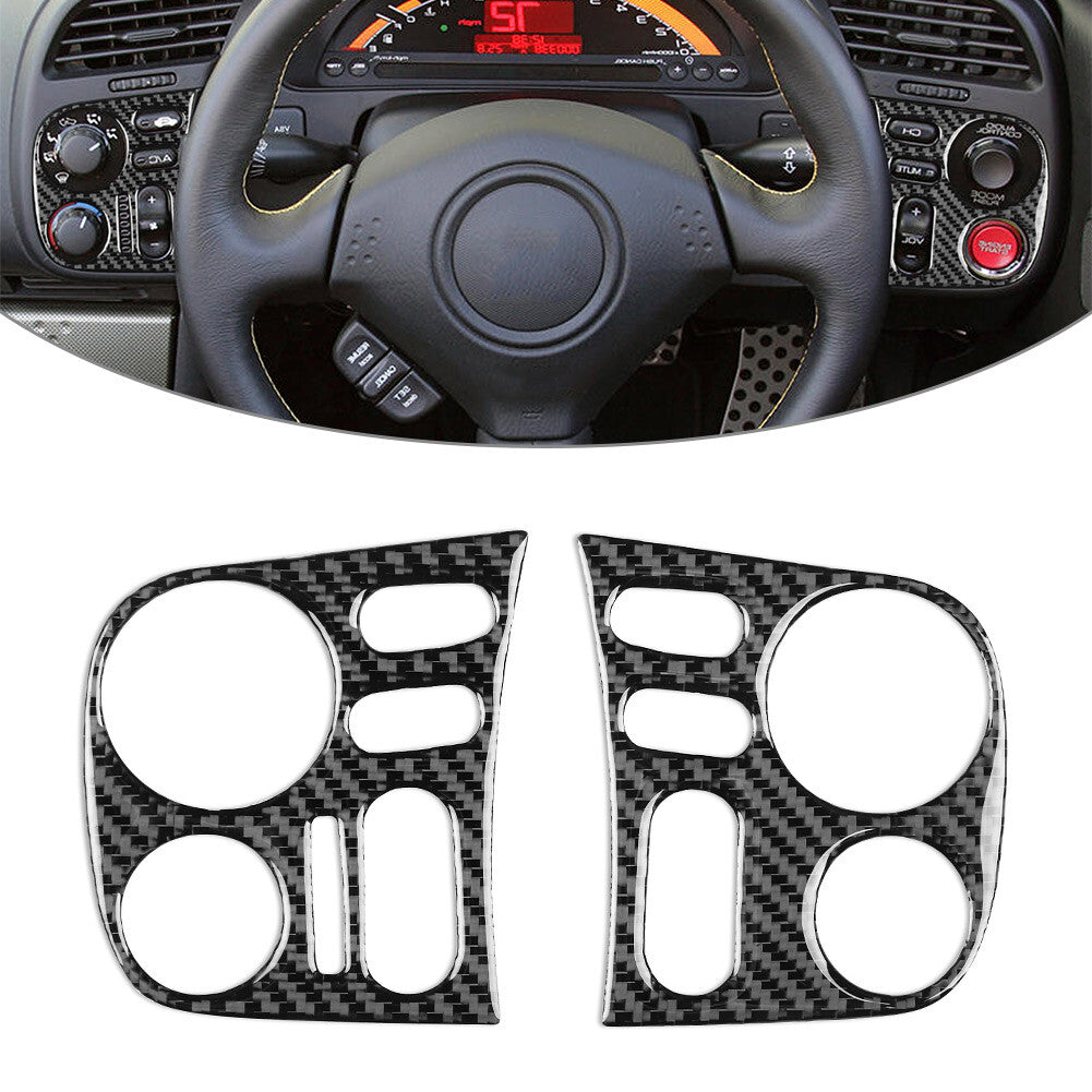 Fit for Honda S2000 2004-2009 Interior Driver Side Dashboard Cover Trim Car RHD 2pcs