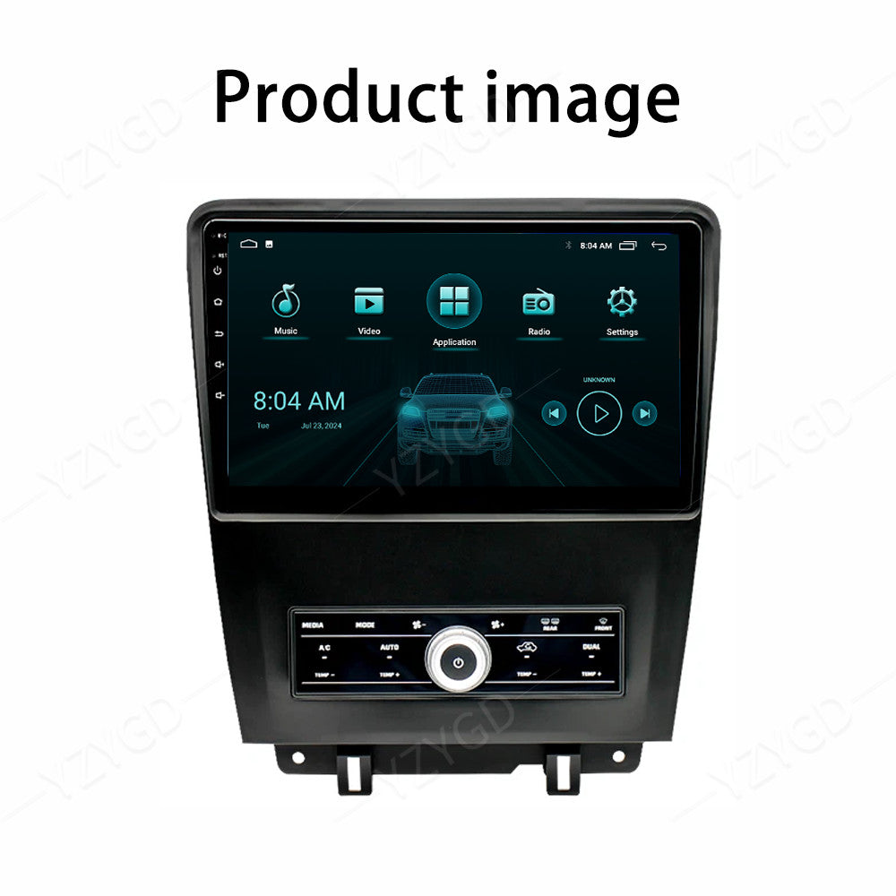 10 Android 14 Car Radio Apple Carplay for Ford for Mustang 2010-2014 Stereo GPS Nav