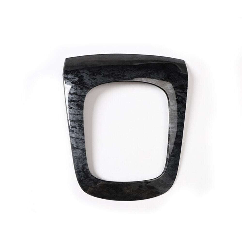 Car Console Gear Shift Frame Cover Trim 1PCS Fit for Audi Q3 13-2018 Black Wood