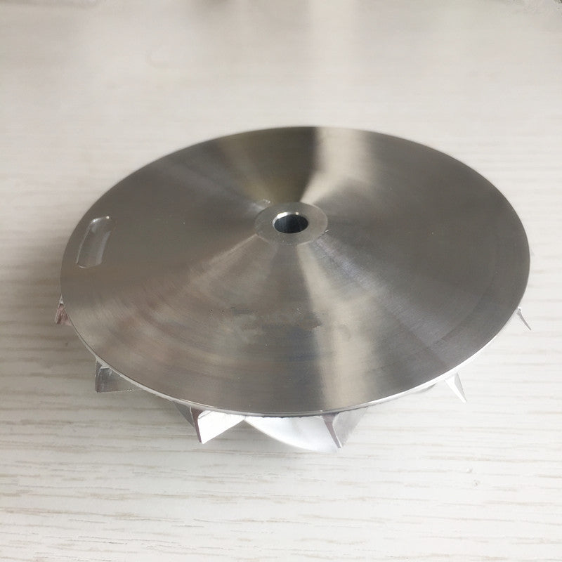 T04S 62.30/86.15 mm 7+7 blade high-performance turbine blank compressor wheel