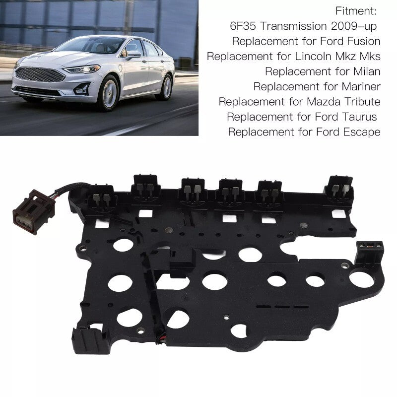 The all-new 6F35 transmission valve body plate with ABS and metal construction is suitable for fusion Taurus escape.