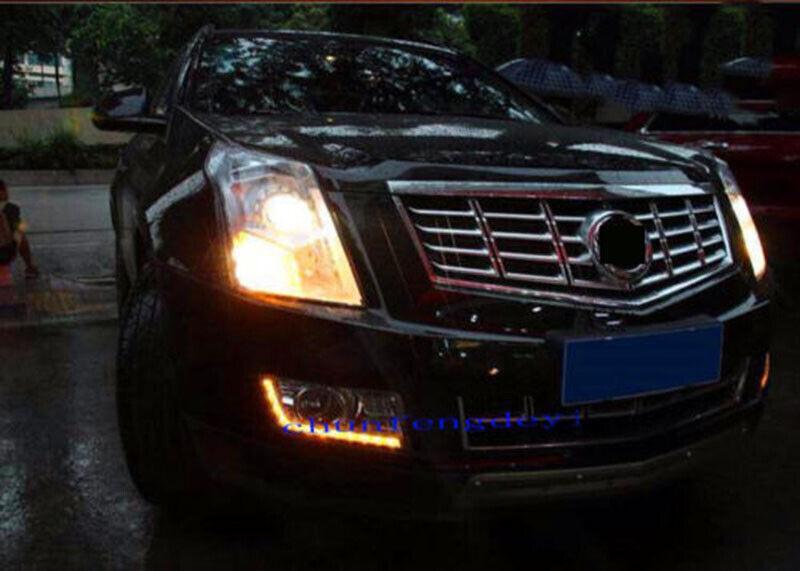 2pcs LED Daytime Running Light for Cadillac SRX SUV DRL Fog 2010-2012 2013 2014