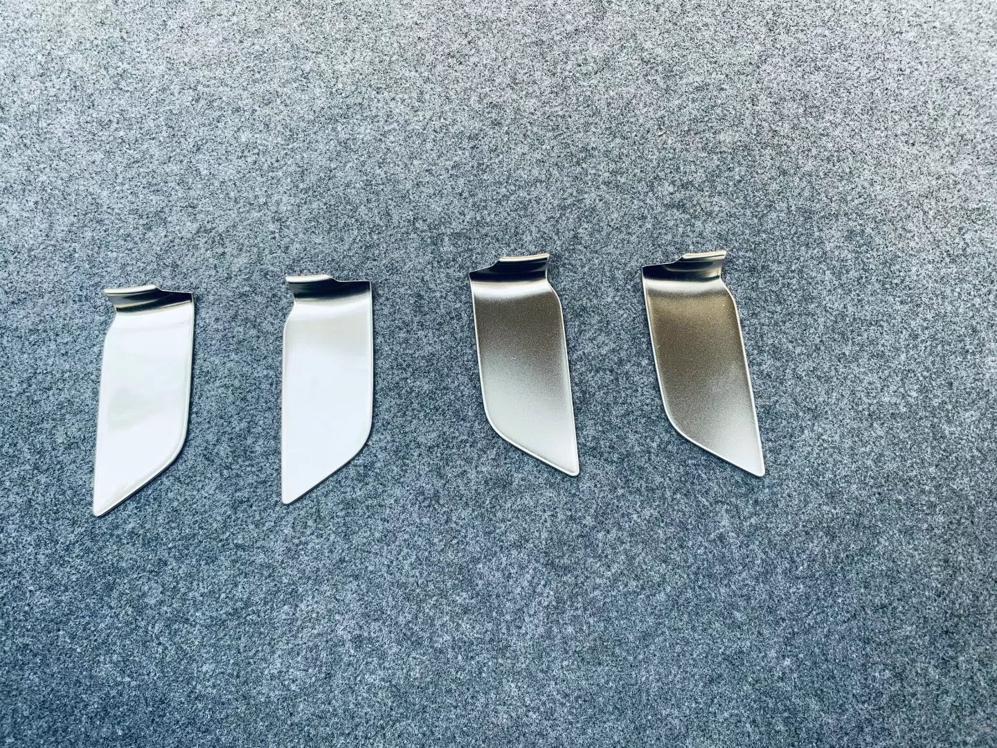 Matte Silver Interior Steel Door Handle Bowl For 2020-2023 for Toyota Harrier Venza