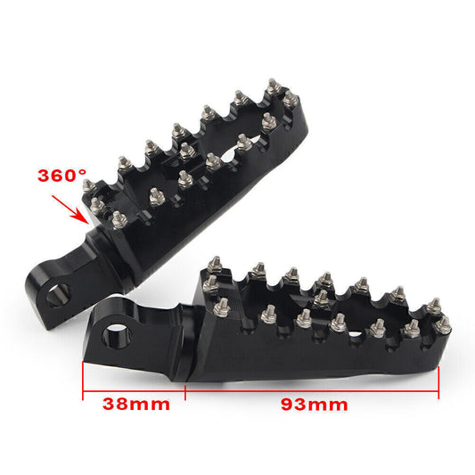 for Harley XG500 XG750 Sportster XL883 XL1200R Dyna Wide Foot Pegs Footrest Pad