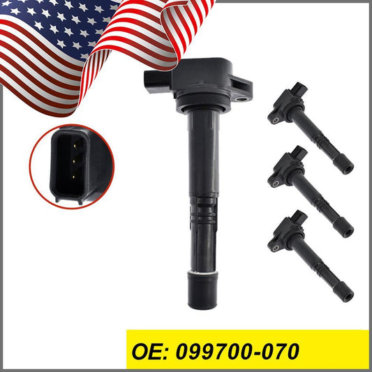 4X Ignition Coils for Honda S2000 2.0L 2.2L Accord Element for Acura CSX 099700-070