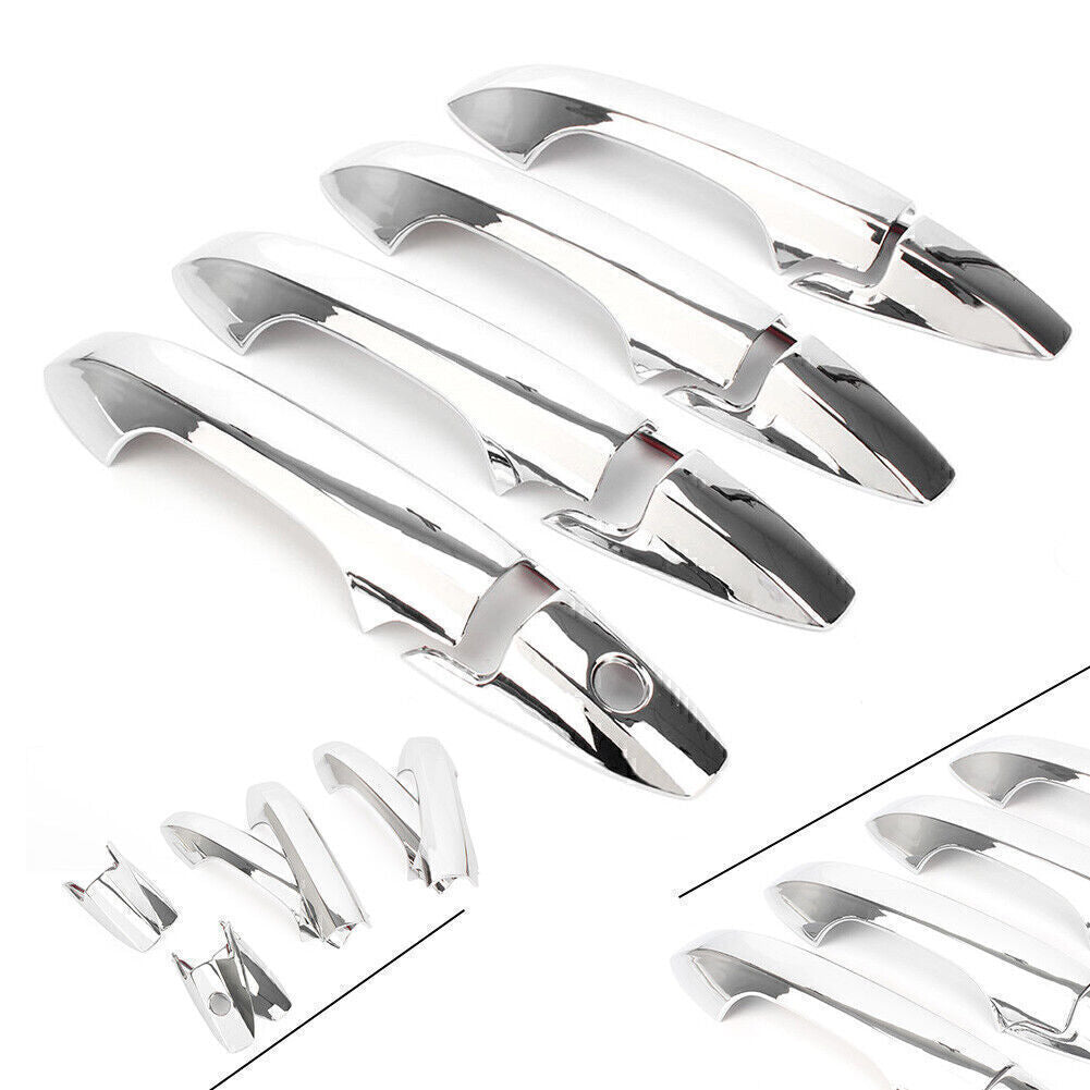 8Pcs Chrome Door Handle Cover Trim Molding for Honda CR-V CRV 2007-2011 2008 09