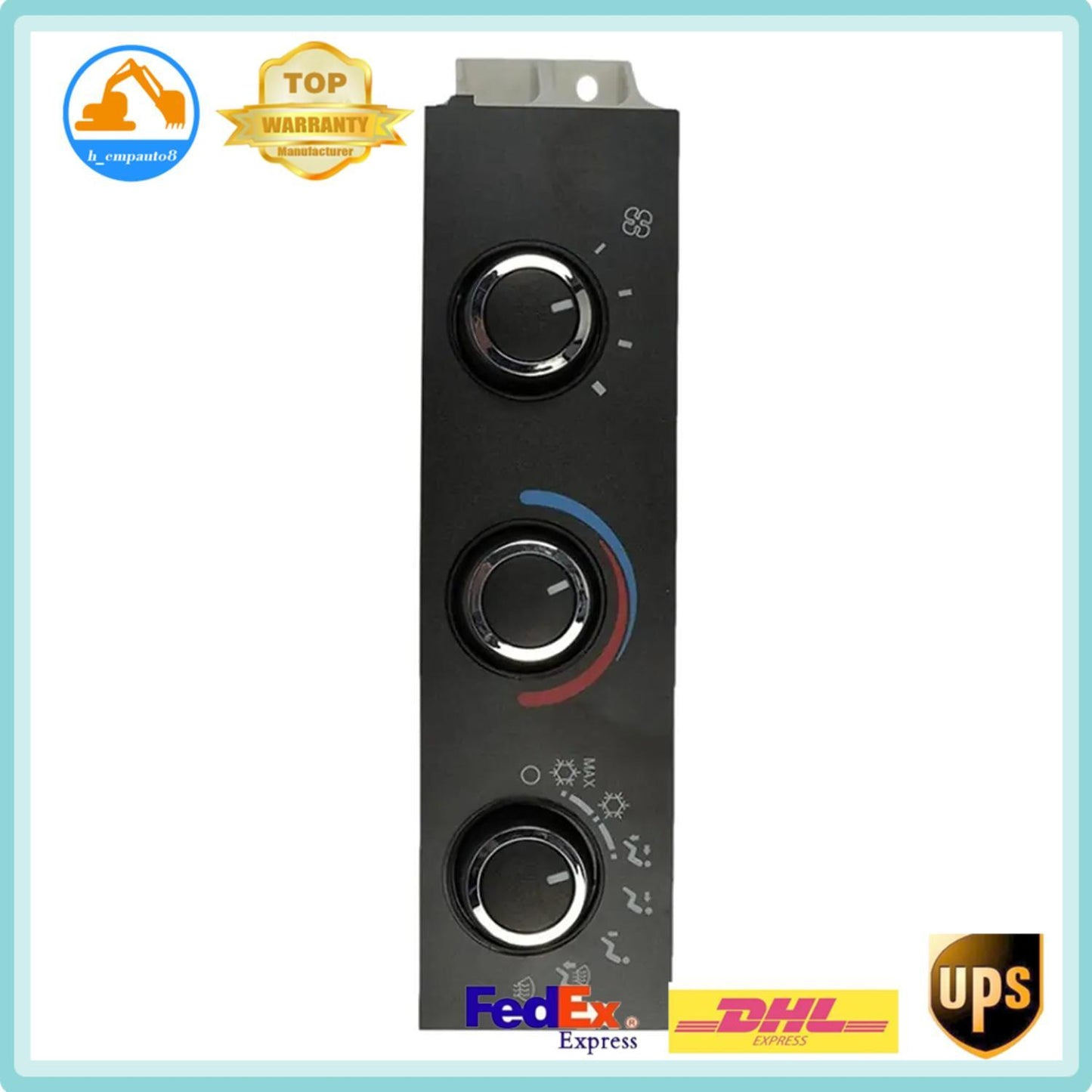 1PC HVAC Control Module For 1996-2020 for Chevrolet Express 2500 599-217 New